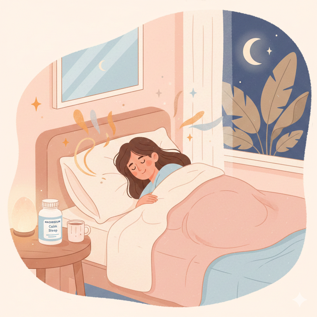 magnesium for sleep illustration